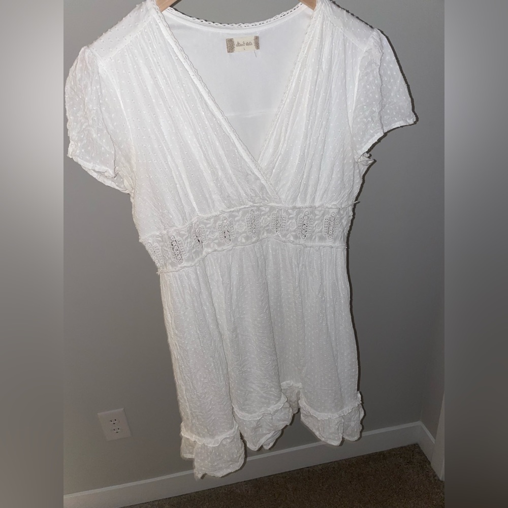 White dress